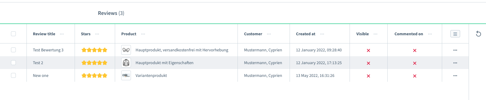 Reviews with product images